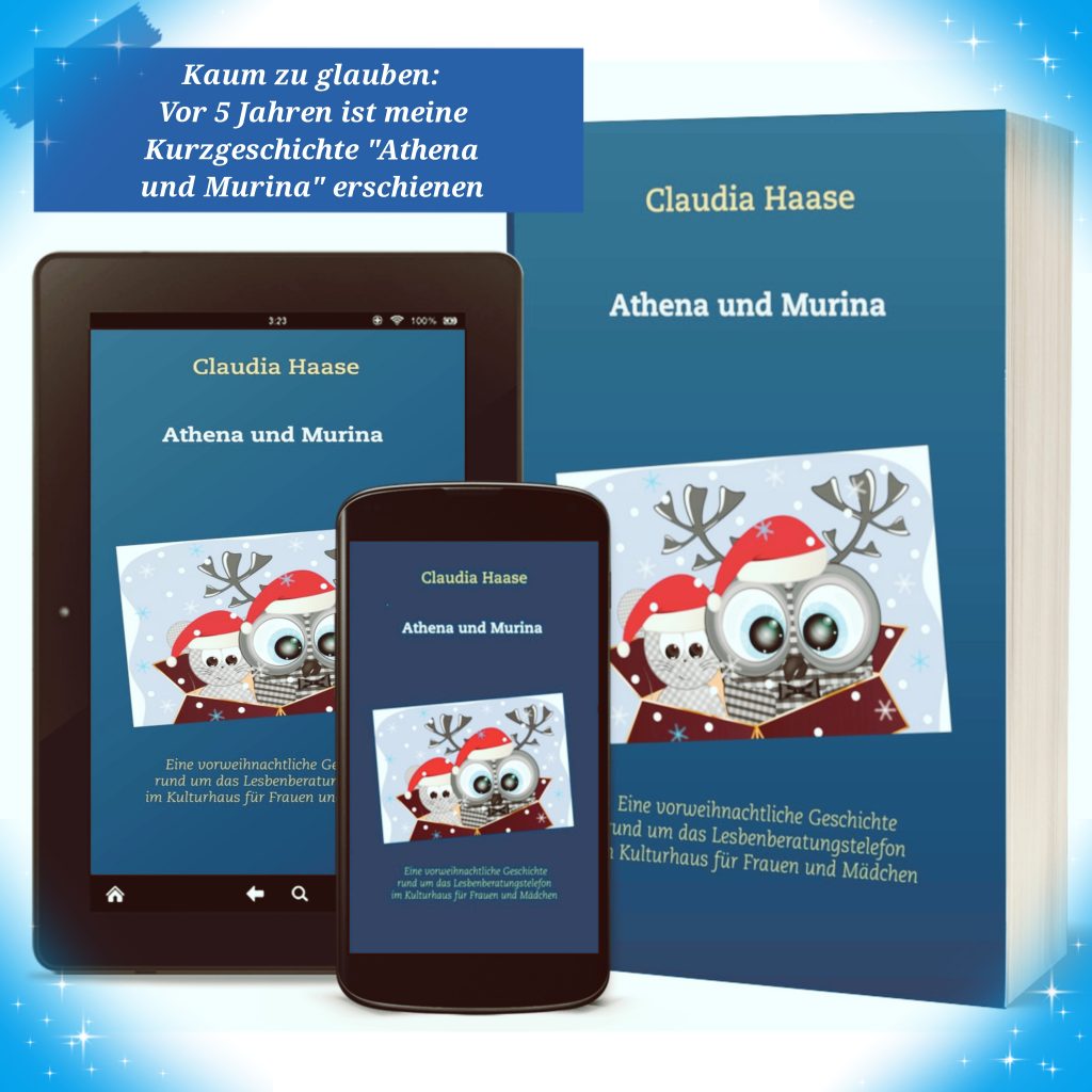 Die Cover des Büchleins "Athena und Murina" werden angezeigt